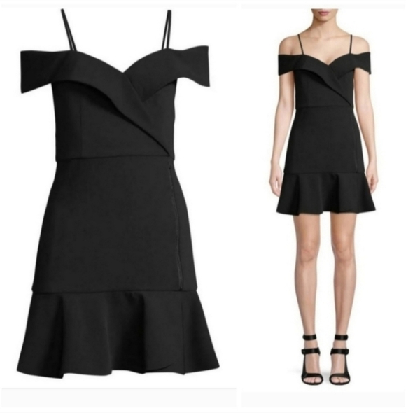 Alice + olivia dash off shoulder dress Size 4 - Picture 6 of 16